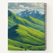 ハイランドカウマケイタータンチェックスカーフ ノートブック (裏面)