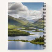 ハイランドカウマケンジードレスタータンチェックスカーフ ノートブック (裏面)