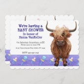 ハイランドカウマストドン 招待状 (正面/裏面)