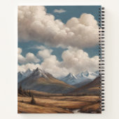 ハイランドカウマックファーレン狩りタータンチェックスカーフ ノートブック (裏面)