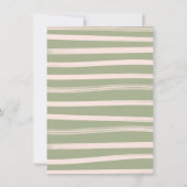 ハイランドカウママ&ベビーシャワーフローラピンク 招待状 (裏面)