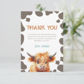 ハイランドカウミファーストRodeo 1歳 サンキューカード (スタンド正面)