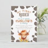 ハイランドカウミファーストRodeo 1歳 招待状 (スタンド正面)