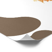 ハイランドカウミーファーストロードマイルストン誕生日 ポスター (角)