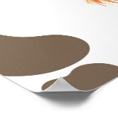 ハイランドカウミーファーストロードマイルストン誕生日 ポスター (角)