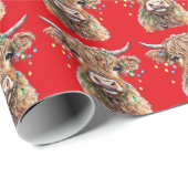 ハイランドカウラッピング紙 ラッピングペーパー (ロールコーナー)