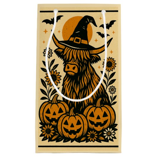 ハイランドカウ ハロウィン ギフトバッグ (正面)