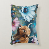 ハイランドカラフルカウコスモス2枚 アクセントクッション (正面(垂直))