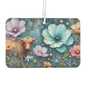 ハイランドカラフルカウコスモス2枚 カーエアーフレッシュナー (裏面)