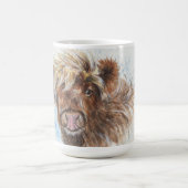 ハイランドカーフ コーヒーマグカップ (中央)