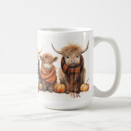 ハイランドカーヴズコウベビーハイランドフュズカボチャ コーヒーマグカップ