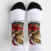 ハイランドクリスマスカウソックス ソックス (上部)
