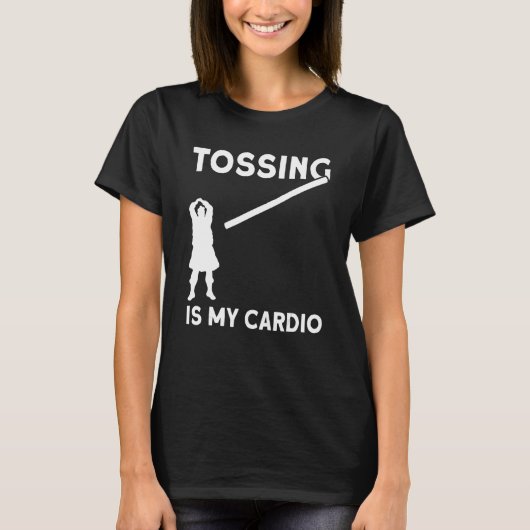 ハイランドゲームズカバートスヘビーアスリートスコットランド Tシャツ (正面)