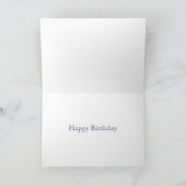 ハイランドコウの誕生日カード サンキューカード (内部)