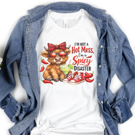 ハイランドコウモリの混乱面白いユーモラスなサルカスティック Tシャツ