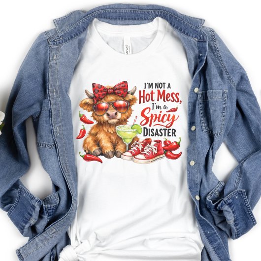 ハイランドコウモリの混乱面白いユーモラスなサルカスティック Tシャツ