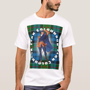 ハイランドスタイルクランコルクーンタータンチェック Tシャツ