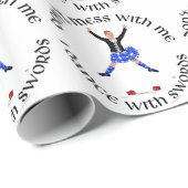 ハイランドダンサーは私と一緒に散らからない ラッピングペーパー (ロールコーナー)