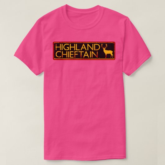 ハイランドチーフテン1 Tシャツ (デザイン正面)