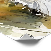 ハイランドテリアドッグアートプリント ポスター (角)