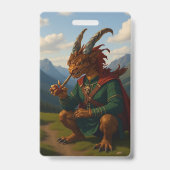 ハイランドドラゴン バッジ (正面)