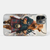 ハイランドハーモニー： バグパイプハイランドカウバンド Case-Mate iPhoneケース (裏面(横))