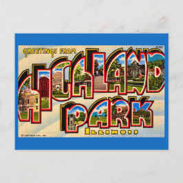 ハイランドパークのグリーティングカード ポストカード
