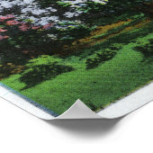 ハイランドパークライラックスイン開花 ポスター (角)