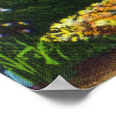 ハイランドパークロードデンドロンズイン開花 ポスター (角)