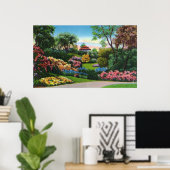 ハイランドパークロードデンドロンズイン開花 ポスター (ホームオフィス)