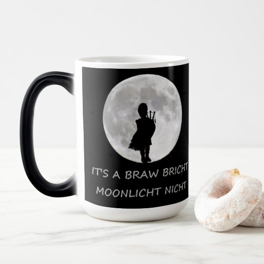 ハイランドパーソナライズされたパイパー15ozモーフィングマグ モーフィングマグカップ (ドーナツ)