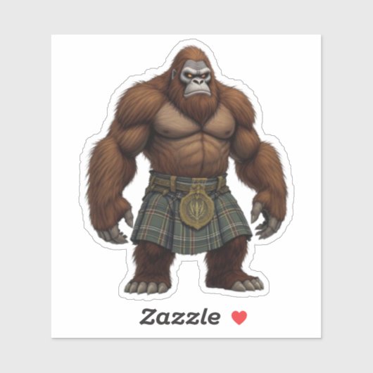 ハイランドビッグフット シール (シート)