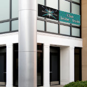 ハイランドフェスティバルクランアーヴィンアーウィンテント 横断幕 (ビルの外側)