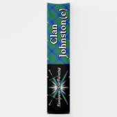 ハイランドフェスティバルクランプンジョンストンテント 横断幕 (縦)