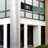 ハイランドフェスティバルクランベルテント 横断幕 (ビルの外側)