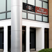 ハイランドフェスティバルクランマクニコールタータンチェックテント 横断幕 (ビルの外側)