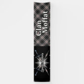 ハイランドフェスティバルクランモファットテント 横断幕 (縦)