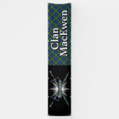 ハイランドフェスティバルクランMacEwenテント 横断幕 (縦)