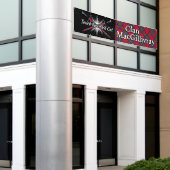 ハイランドフェスティバルクランMacGillivrayテント 横断幕 (ビルの外側)