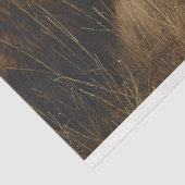 ハイランドブルランドスケープ絵を描ヴィンテージのデコパージュ 薄葉紙 (詳細)