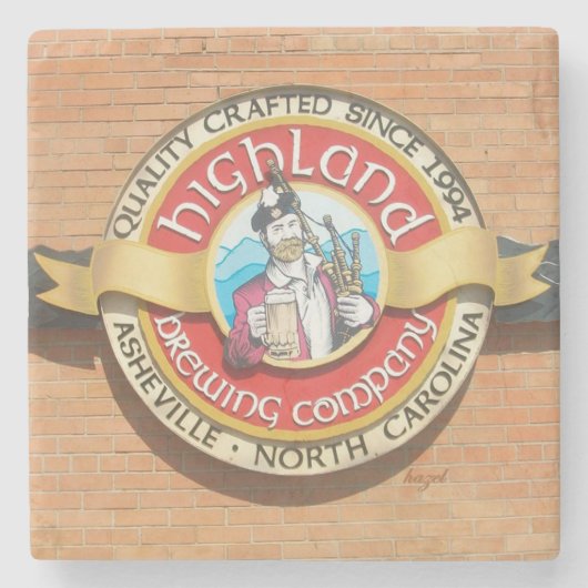 ハイランドブルーイング、アッシュビル、ハイランドブルーイング ストーンコースター (正面)