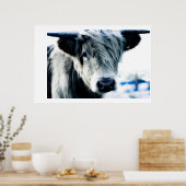 ハイランドブルー ポスター (キッチン)