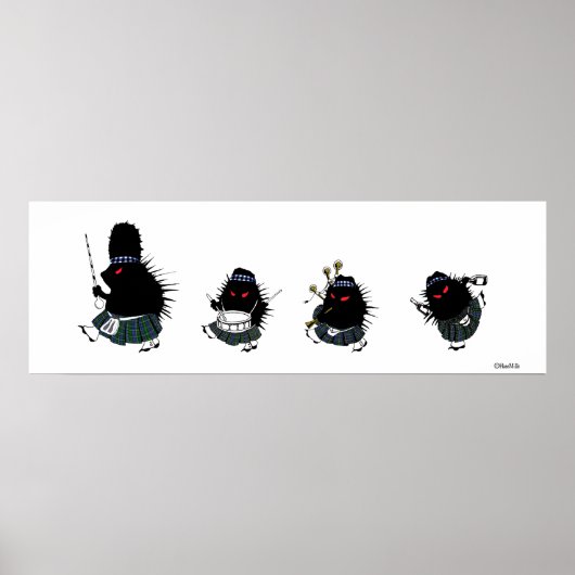 ハイランドヘッジホグ ポスター (正面)