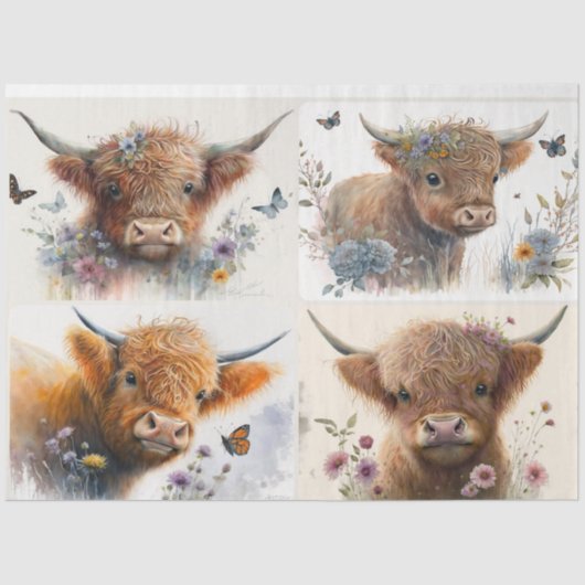 ハイランドベビーカーフティッシュペーパー 薄葉紙 (正面)