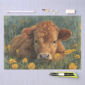 ハイランドベビー牛 薄葉紙 (クラフト)