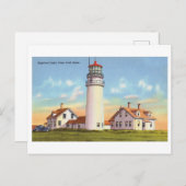 ハイランドライトオンケープコッドヴィンテージ旅行 ポストカード (正面/裏面)