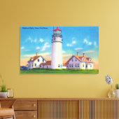 ハイランドライトハウスビュー キャンバスプリント (インサイチュ (リビング))