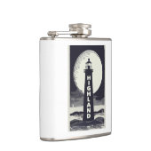 ハイランドライトハウスマサチューセッツ月 フラスク (右)