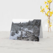 ハイランド川 カード (黄色い花)