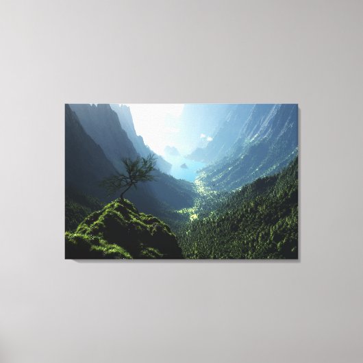 ハイランド春キャンバスプリント キャンバスプリント (正面)